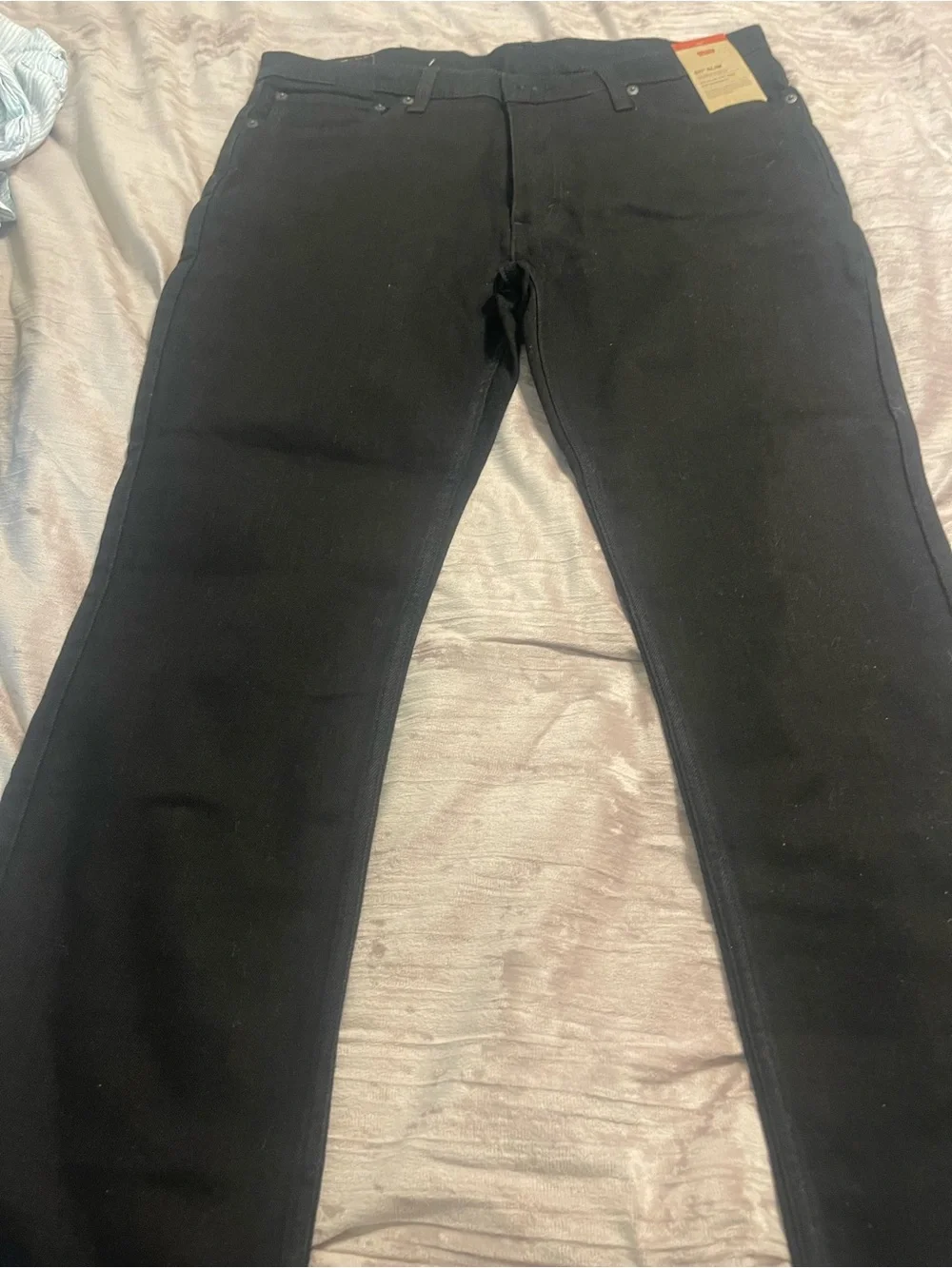 Levi's Black Slim Straight Men's Jeans